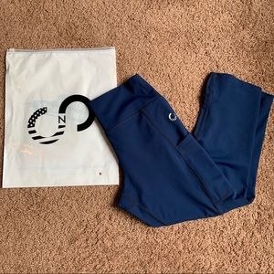 Curves n Combat Boots Capri Length Leggings